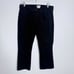 L'AGENCE Charlotte Black Mid-Rise Crop Flare Jeans Noir Size 28