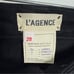 L'AGENCE Charlotte Black Mid-Rise Crop Flare Jeans Noir Size 28