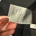 L'AGENCE Charlotte Black Mid-Rise Crop Flare Jeans Noir Size 28