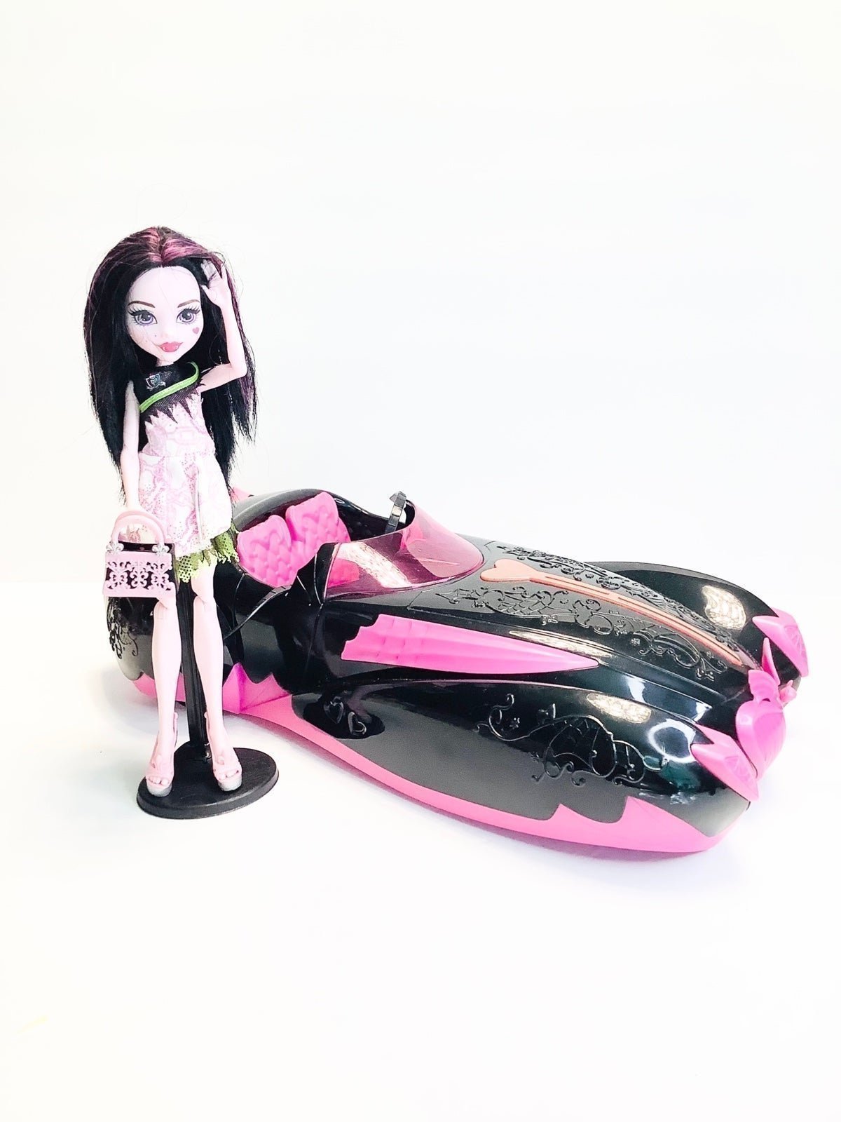 Mattel Monster High Sweet 1600 Draculaura's Roadster With Doll