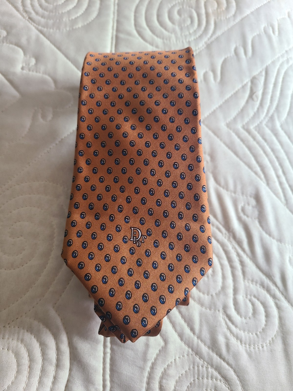 Christian Dior men's silk Tie