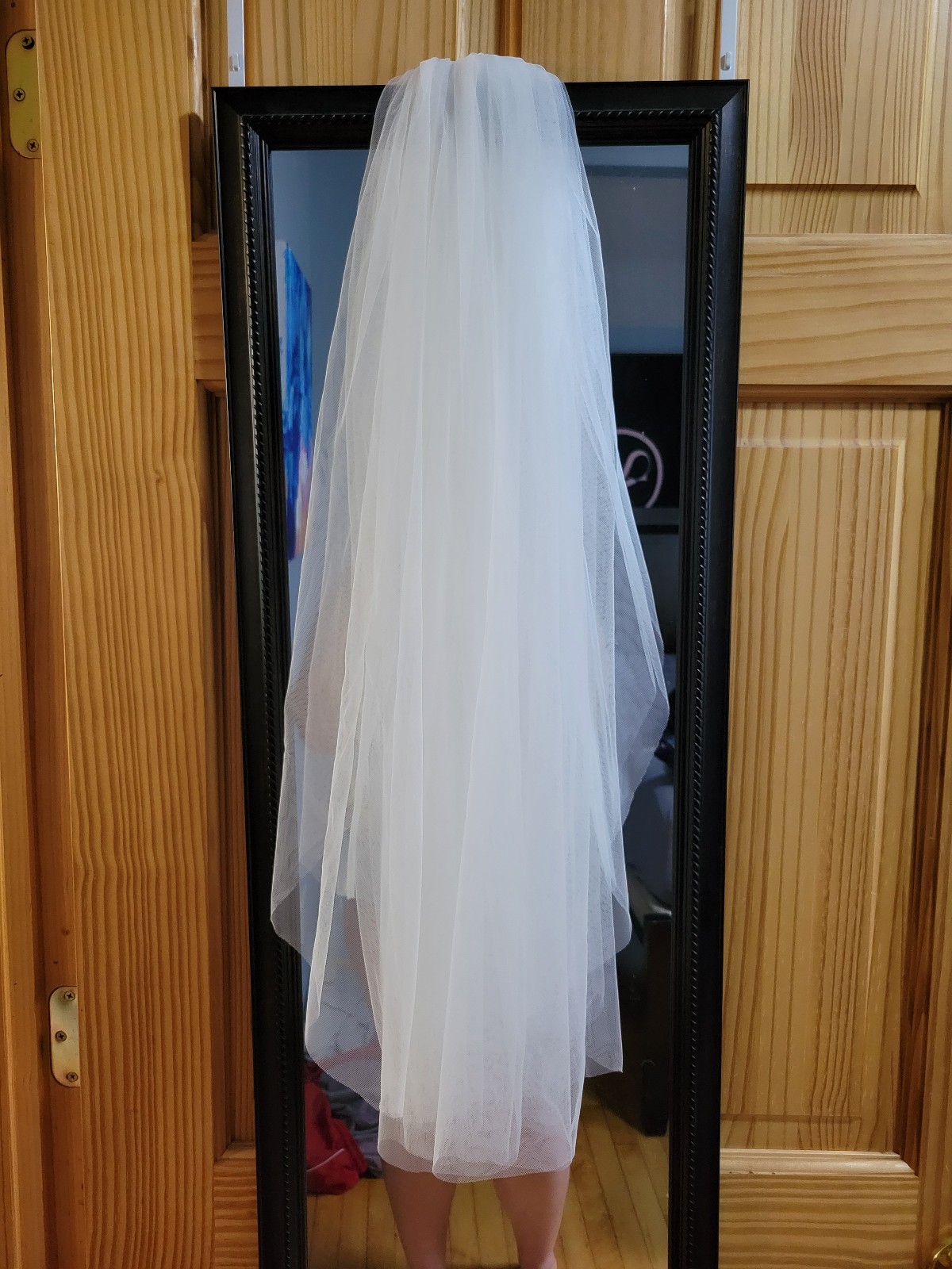 Soft English Net Tulle Light Ivory Wedding Veil