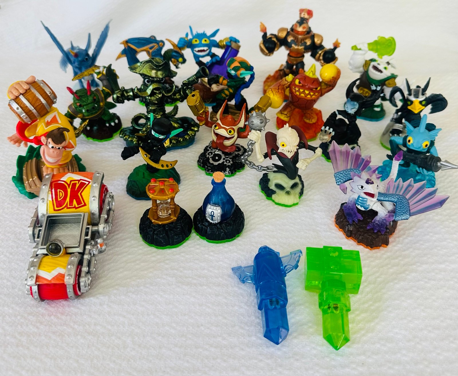 Skylanders 20 Figures Spyros Adventures, Swap Team Superchargers Giants Crystals