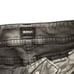 Hudson Women’s Ruby Mid-Thigh Cuffed Denim Shorts in Grey Size 24