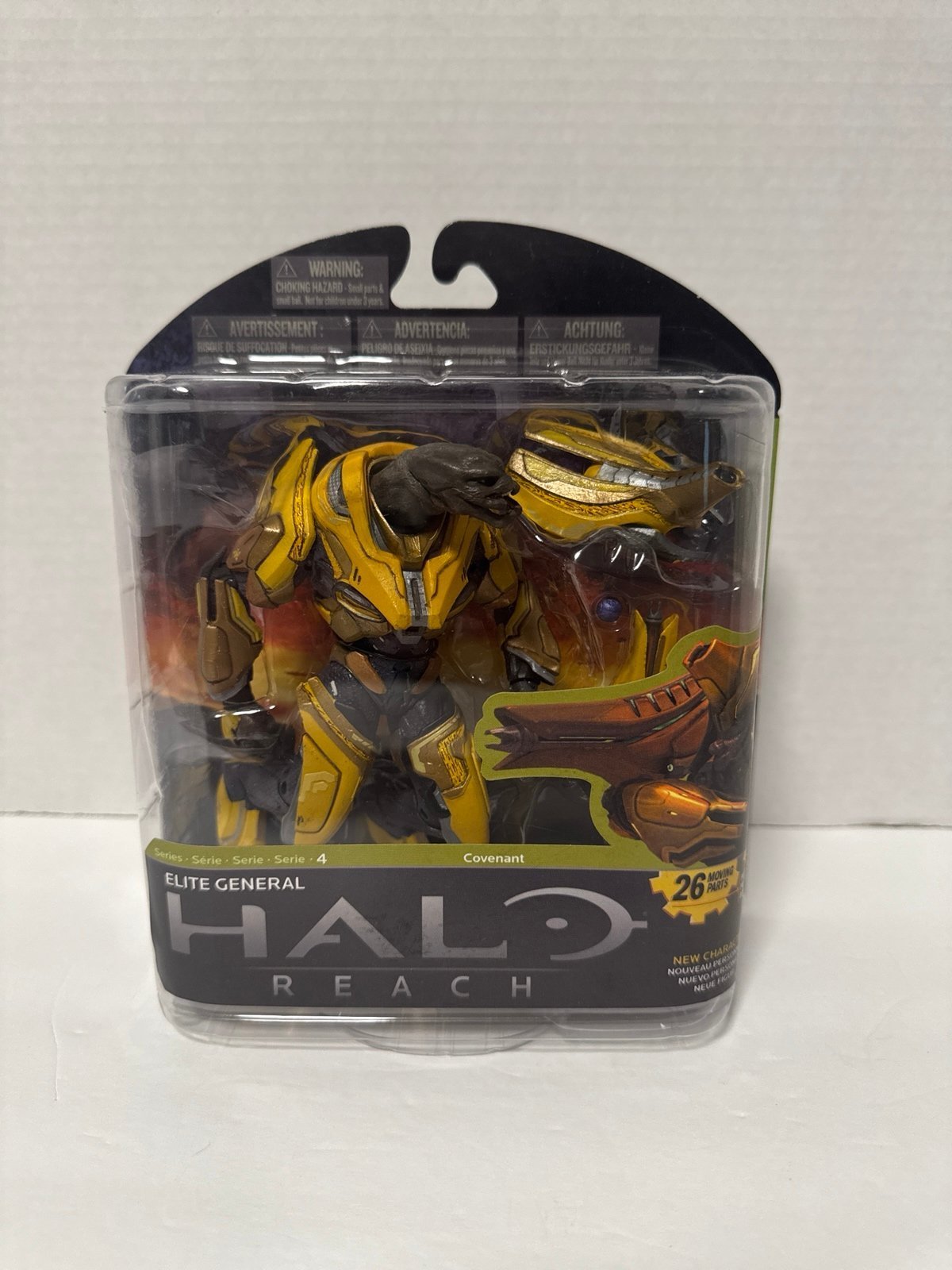 Halo Reach Series 4 Elite general Gold