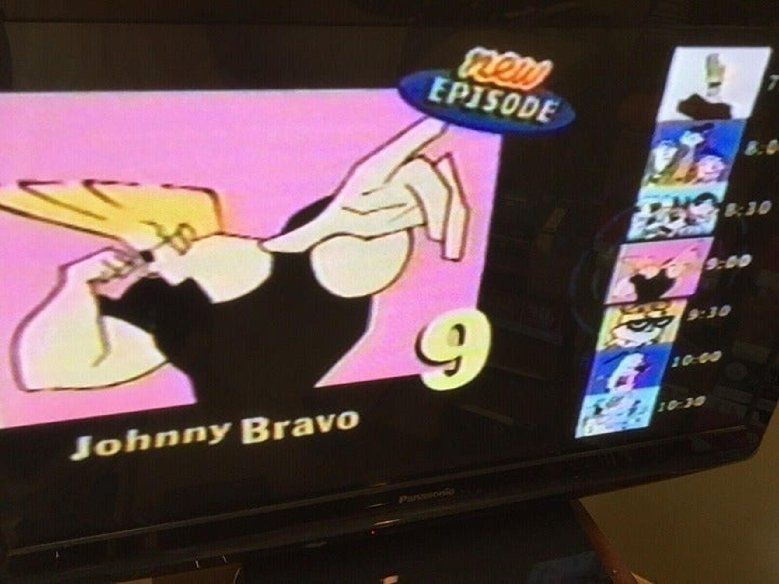 Cartoon Network Fridays 2000 CCF Hosted by Johnny Bravo Commercials VHS Blank
