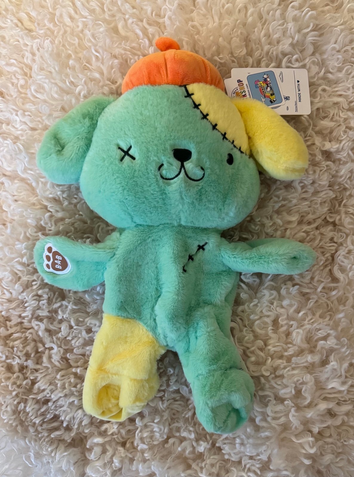 Build a Bear Zombie Pompompurin nwt