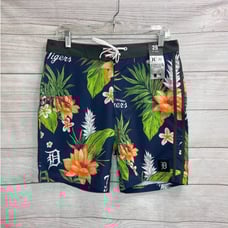 Hurley x 47 MLB Phantom Detroit Tigers Swim Shorts Trunks Mens Size 29