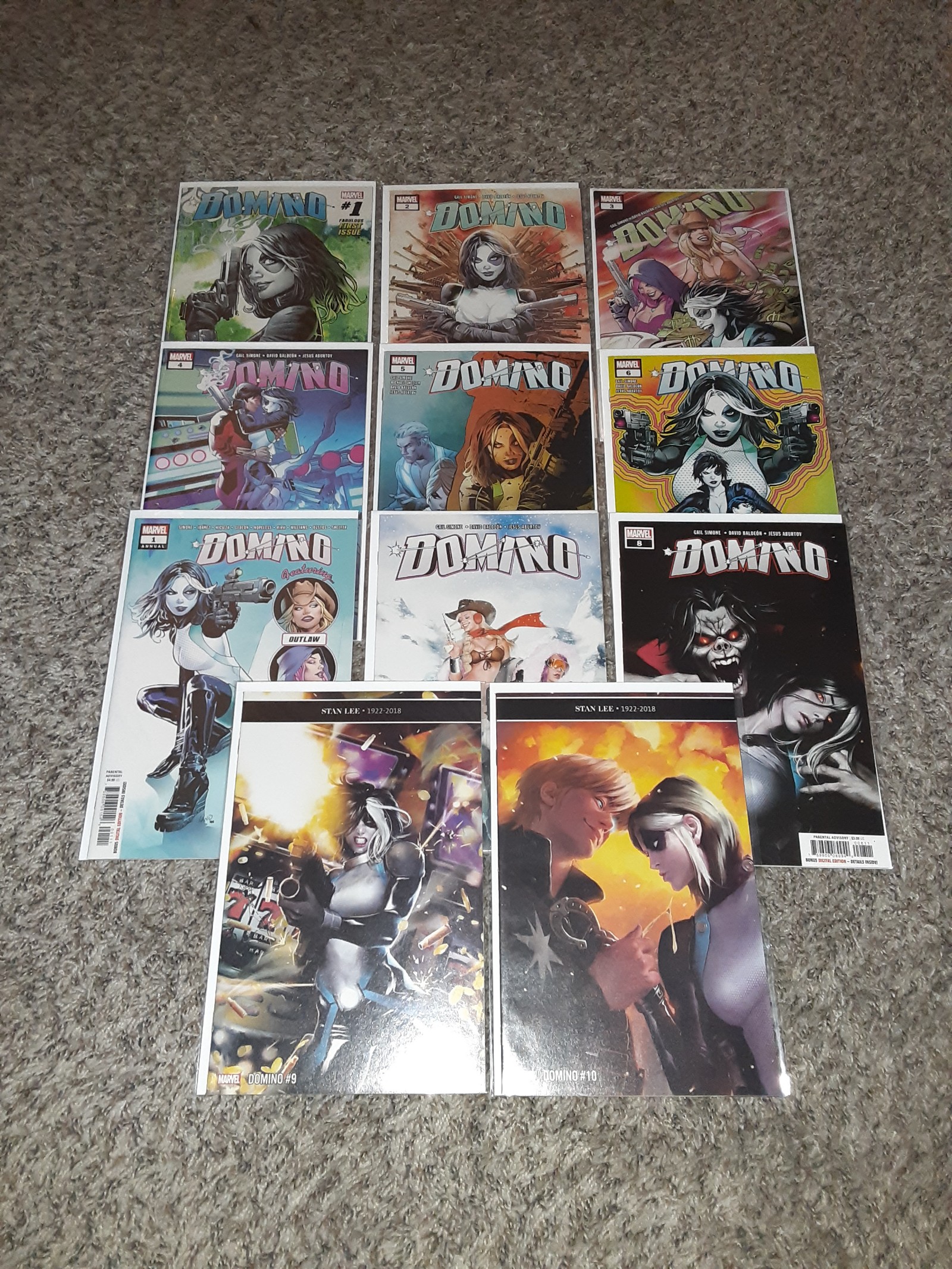 Domino 1-10 + Annual (Complete set)