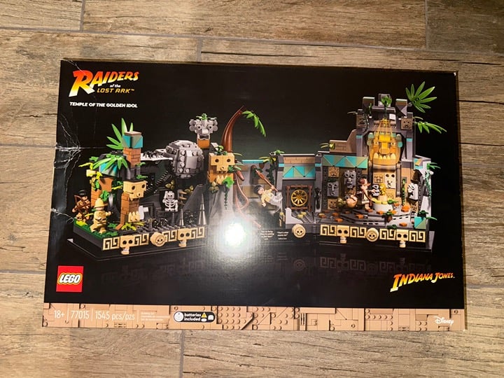New Sealed LEGO Indiana Jones 77015: Temple of The Golden Idol