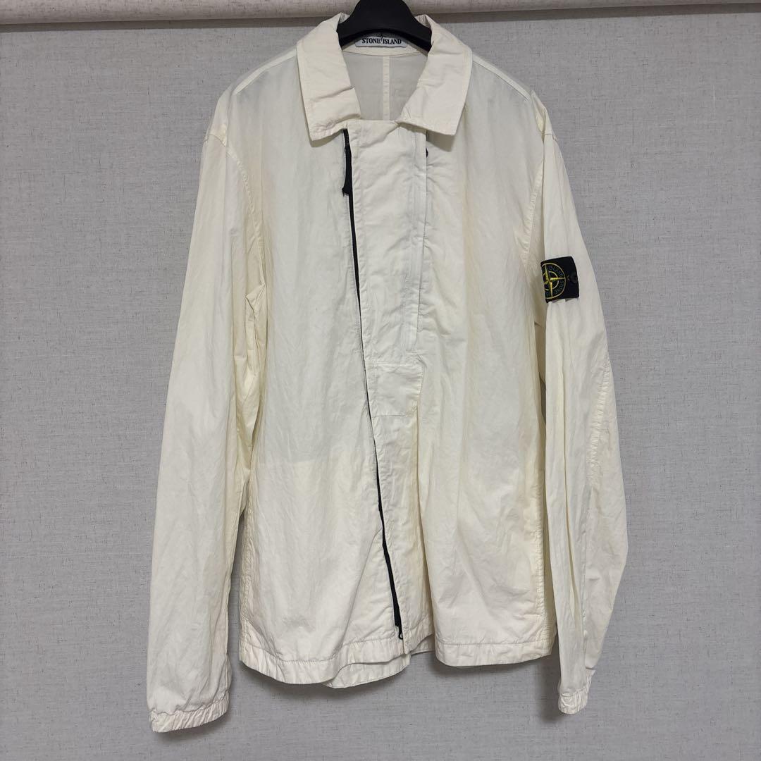 STONE ISLAND Nylon Jacket White