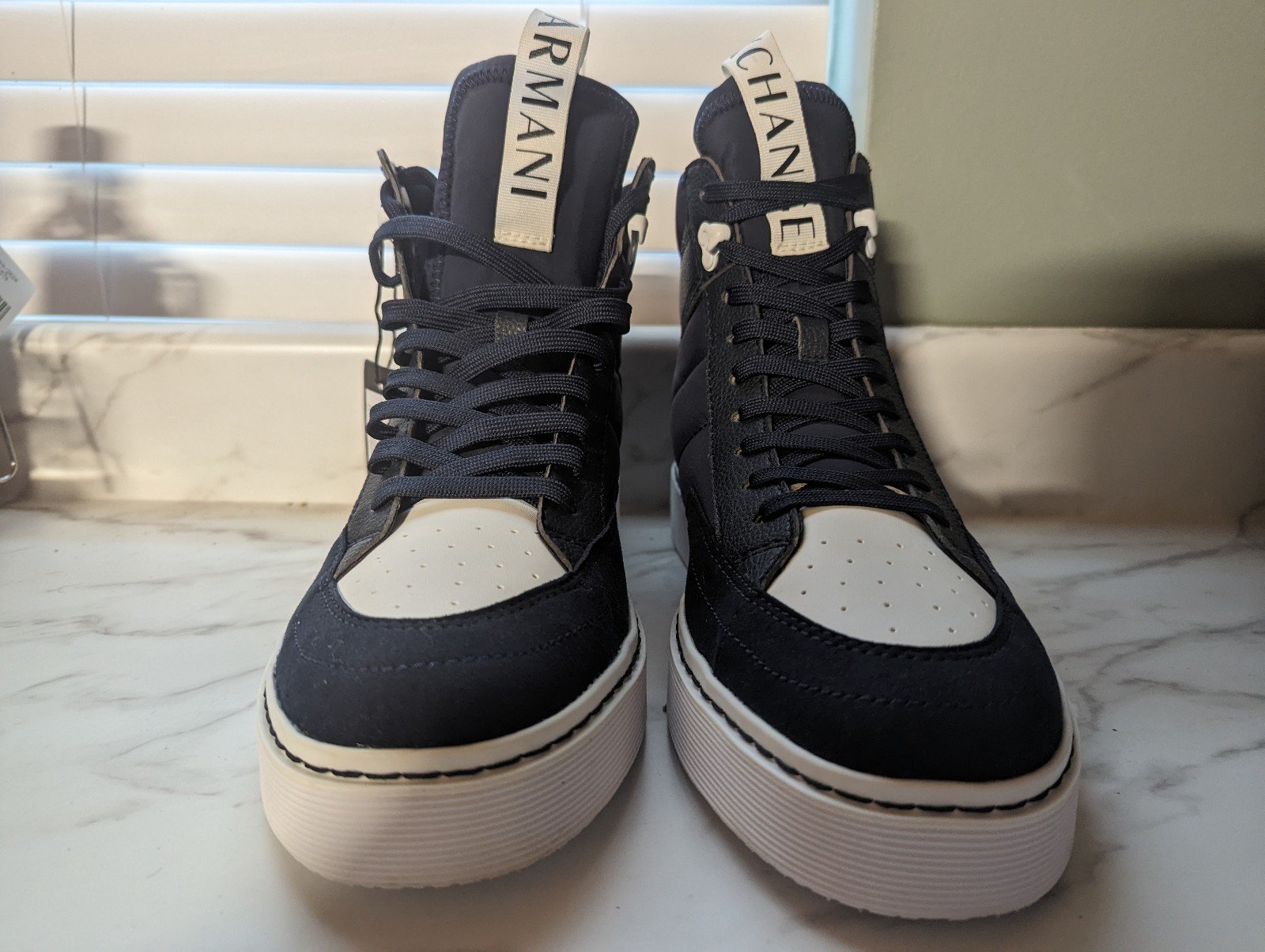 Armani sneaker boot
