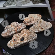 Pink Crazy Lace Agate Clouds (Indonesia)