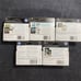 HP 27 Black x3 HP 95 HP 22 Tri Color Lot of 5 Genuine Ink Cartridges EXPIRED