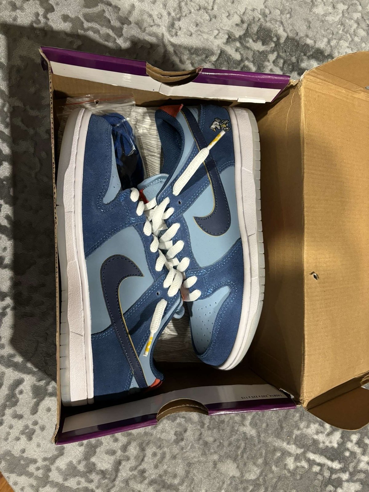 Nike Sb Dunk Why So Side size 7.5 never worn