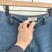 We The Free Wide Leg Frayed Hem Mindy Rigid Flares High Rise Denim Jean Sz 26