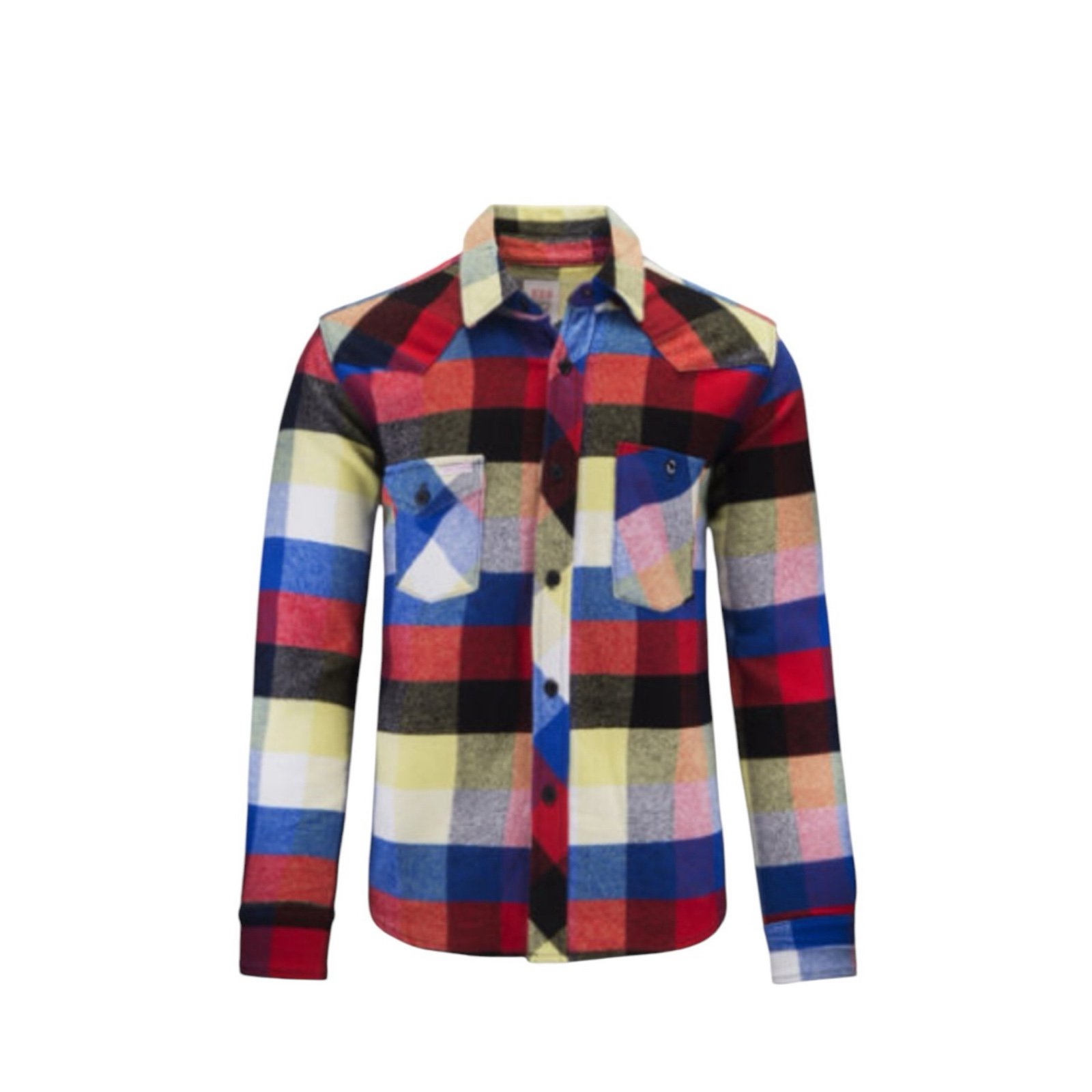 Topo Designs Heavyweight Mountain Flannel Button Down Work Shirt Medium