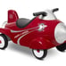 Radio Flyer Retro Rocket  Foot-to-Floor Ride-On with Lights & Sounds