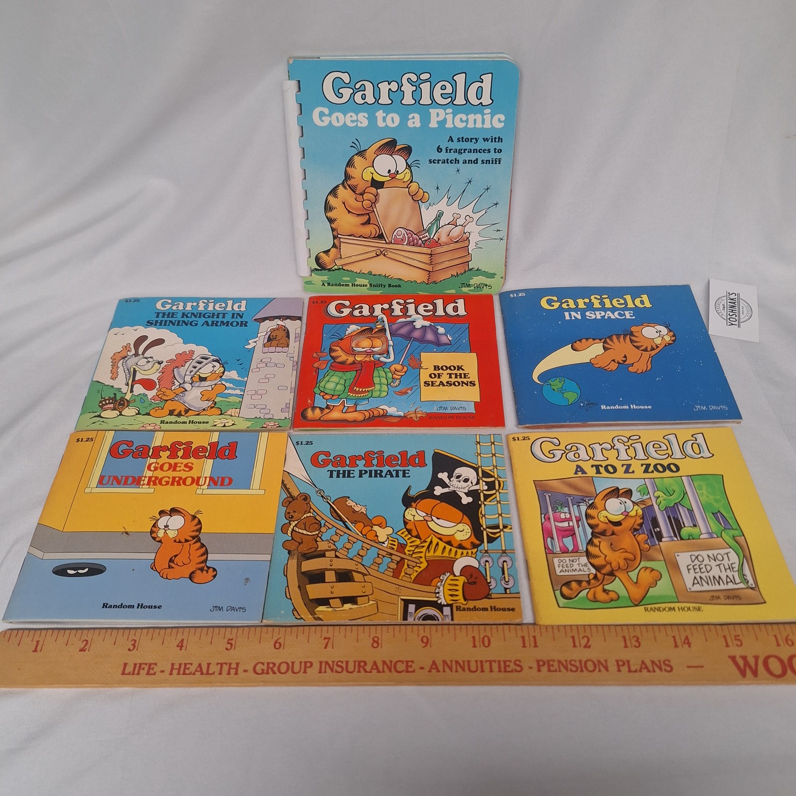 1983-84 Vintage Garfield Comic Books *First Editions??—LOT OF 7
