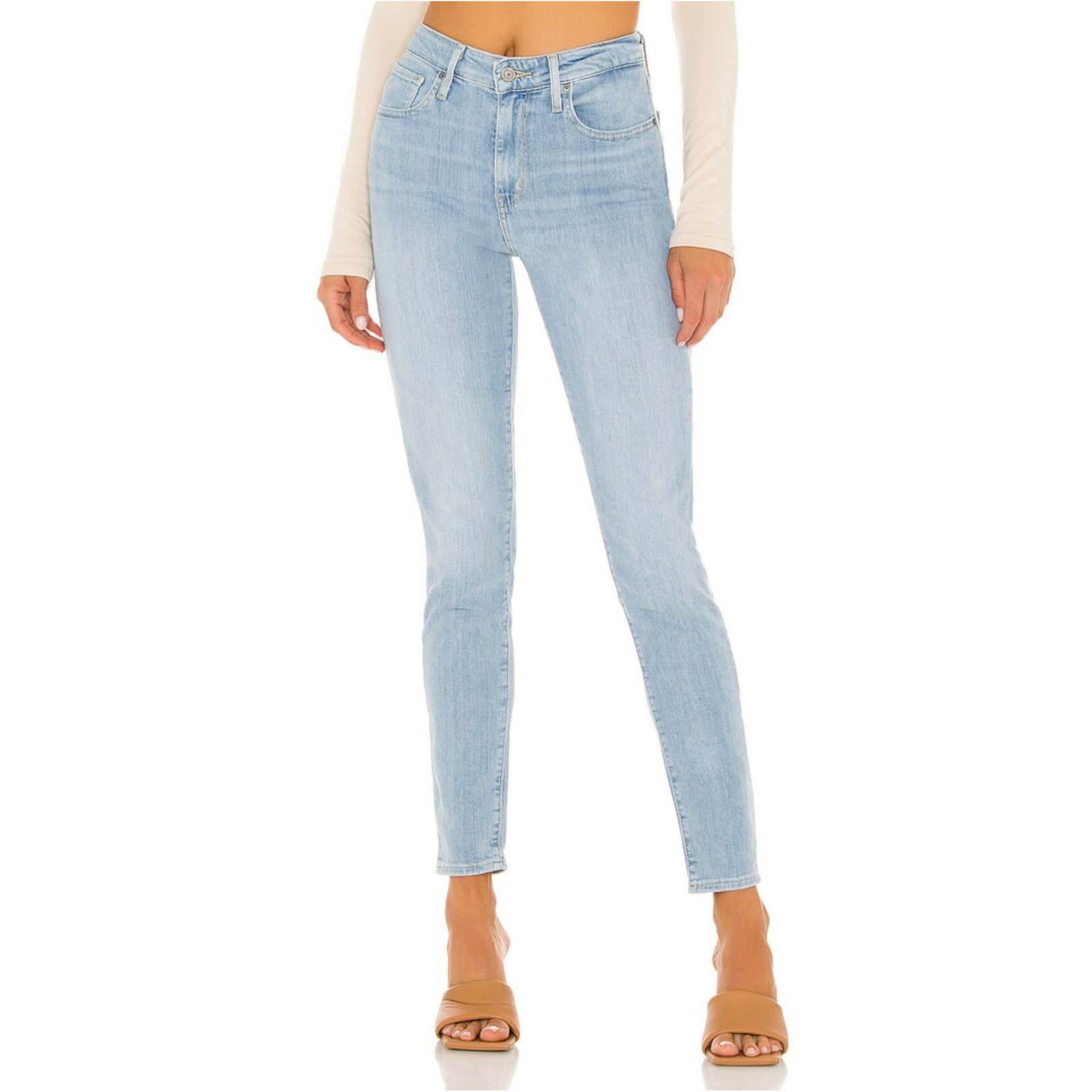 Levi's 721 High Rise Skinny Jeans in Snatched Size 26