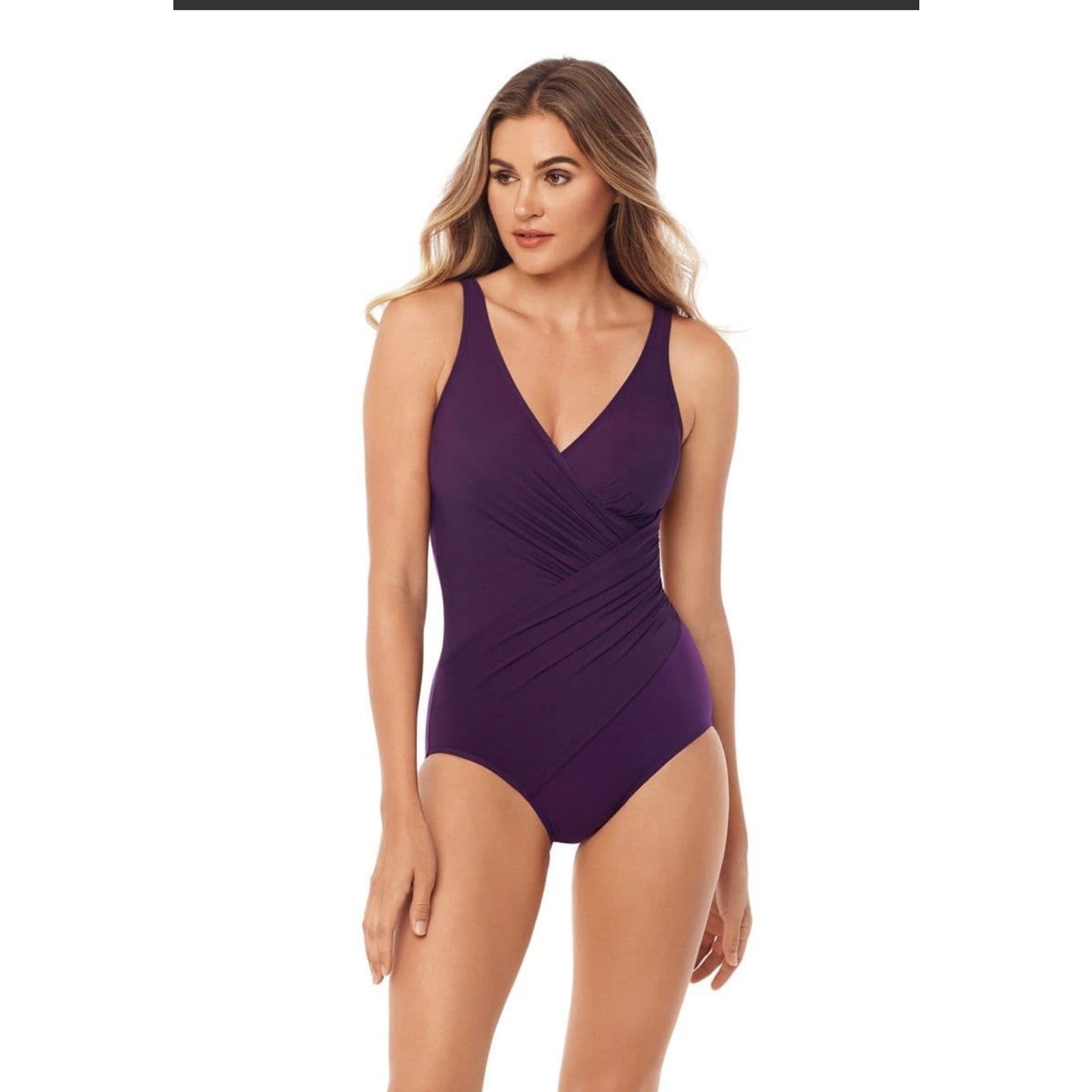 Miraclesuit Must Haves Oceanus Swimsuit - Sangria 1pc women’s swimsuit (New)