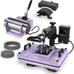 Heat Press Machine 12x15 Inch, 360° Swing Away 5 in 1 Heat Transfer Machine,