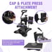 Heat Press Machine 12x15 Inch, 360° Swing Away 5 in 1 Heat Transfer Machine,