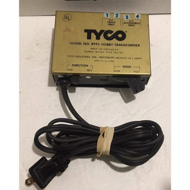Vintage Tyco Ho Scale Electronic train hobby transformer model 899v