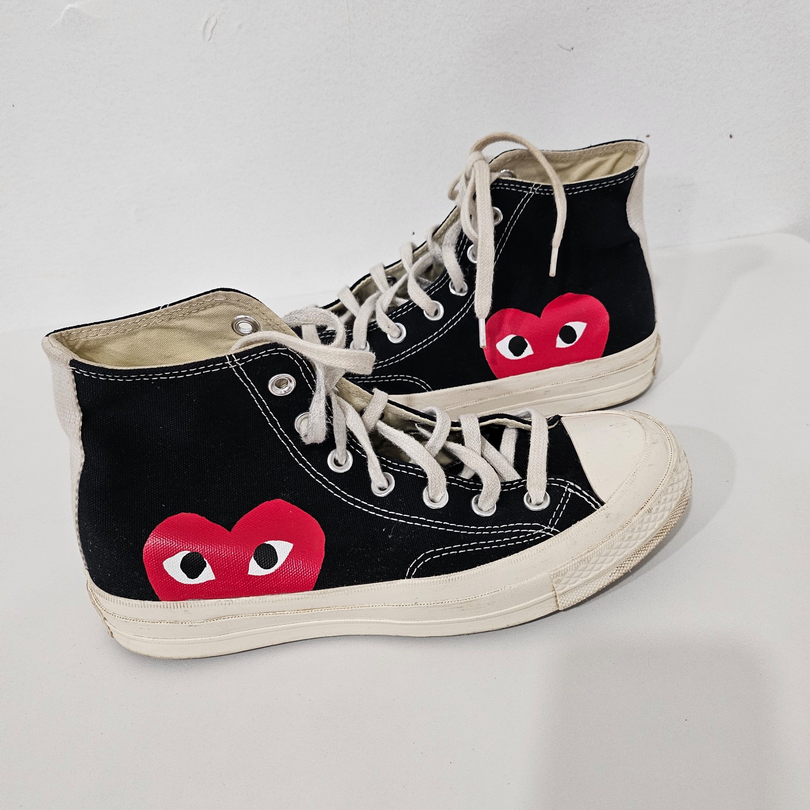 Converse Chuck Taylor All-Star 70 Hi Comme des Garcons PLAY Black W8/M6
