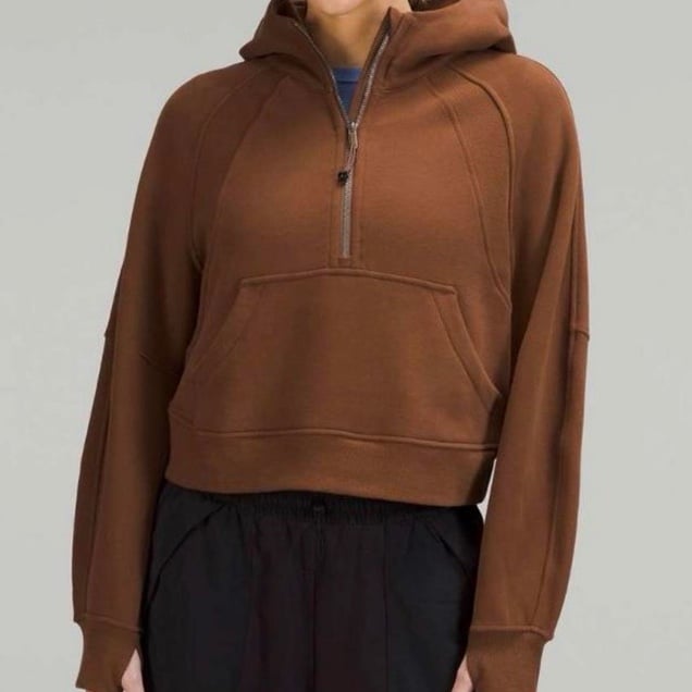 Lululemon scuba oversized half zip