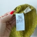 Madewell Citrus Lime Green Poplin Smocked Halter Crop Top L