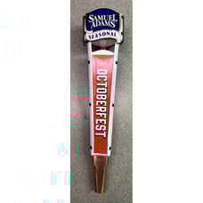 Beer Tap Handle Sam Adams Seasonal Keg Pull Handle White Blue Holiday Home Bar