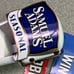 Beer Tap Handle Sam Adams Seasonal Keg Pull Handle White Blue Holiday Home Bar