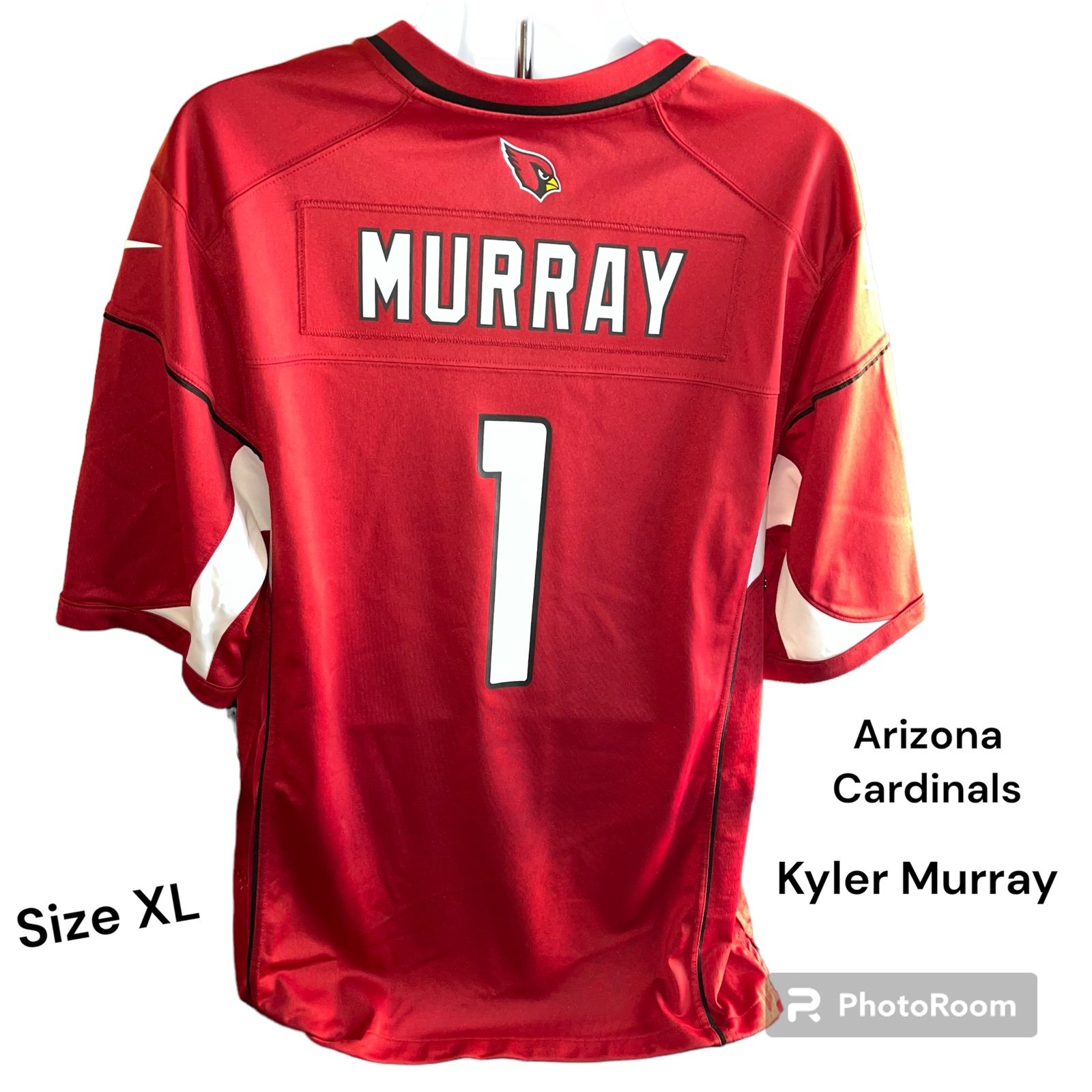 NWOT NFL Nike Kyler Murray Arizona Cardinals XL red jersey