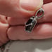 Brown Smoky Quartz Rhodium Over Sterling Silver Pendant With Chain 3.65c