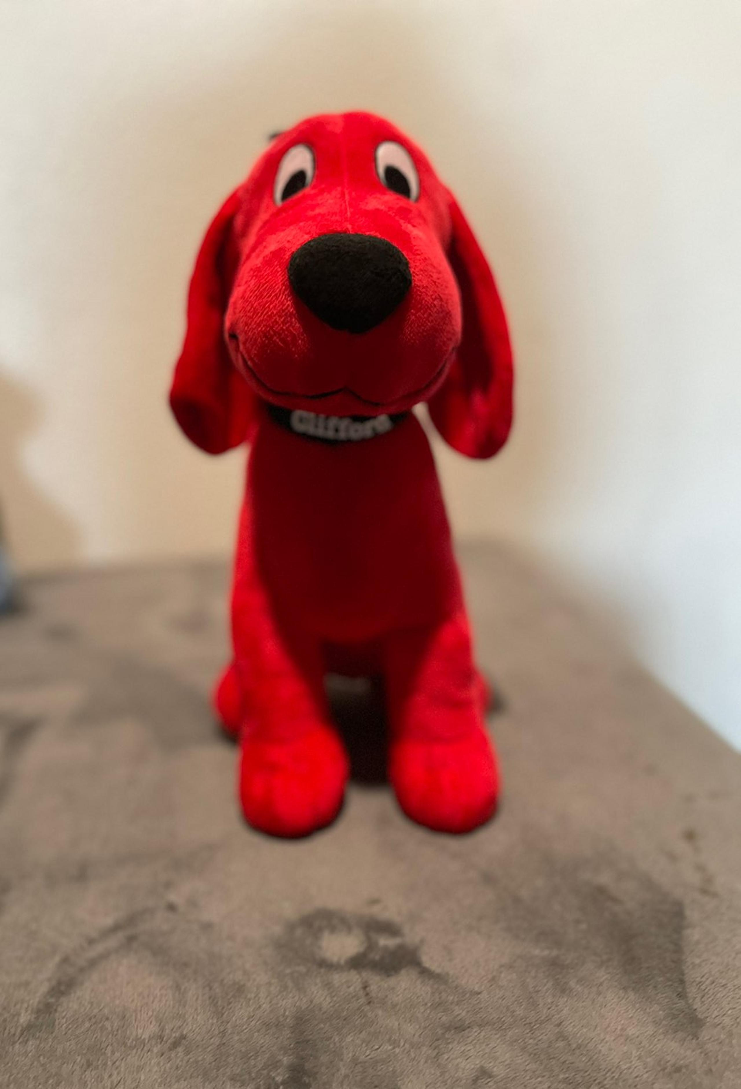 clifford the big red dog stuffed animal plush