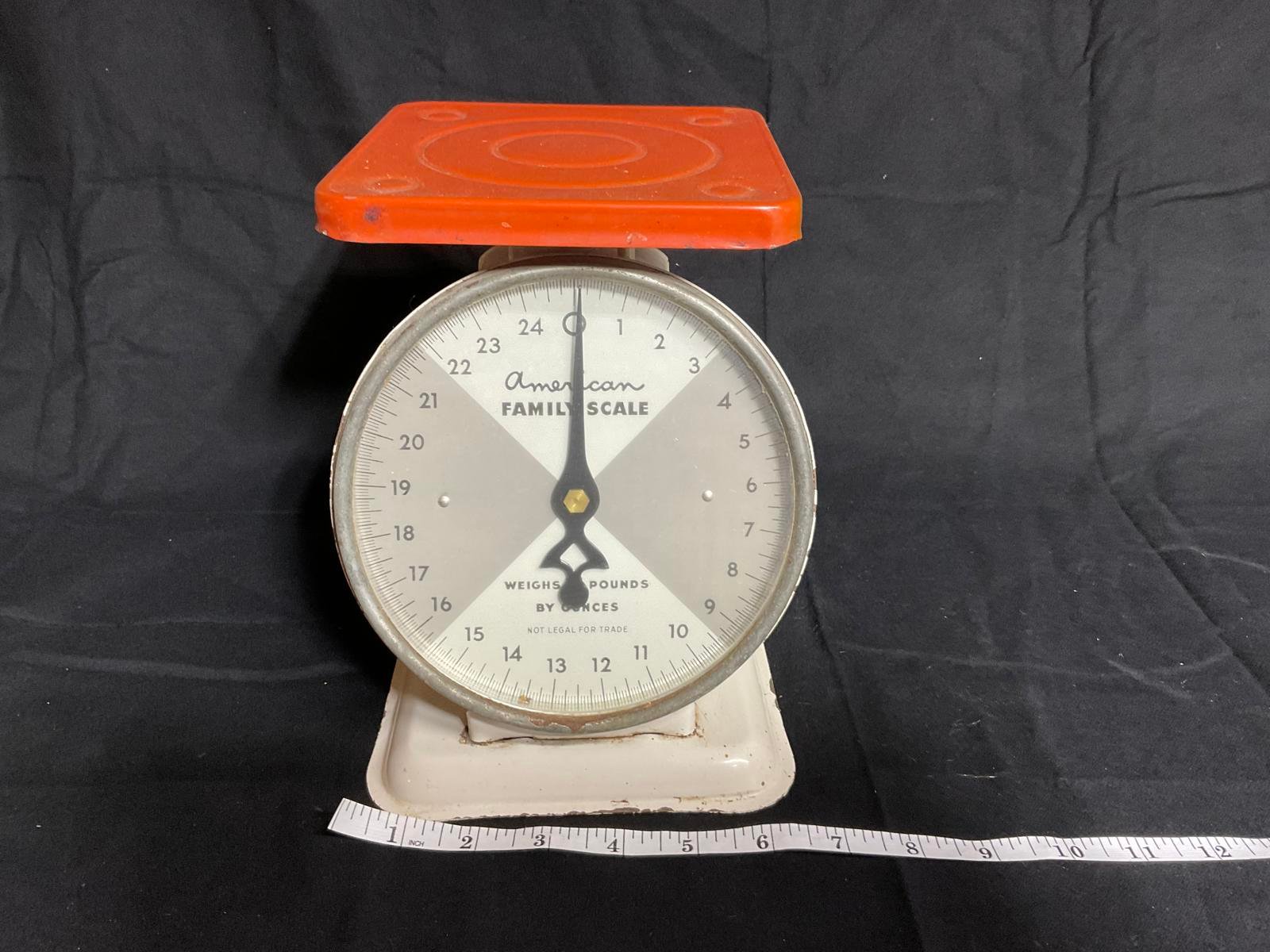 Vintage American Family Scale - Classic Kitchen Measurement Device