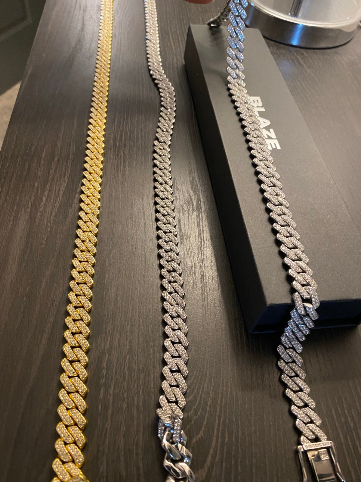 cuban link diamond chain