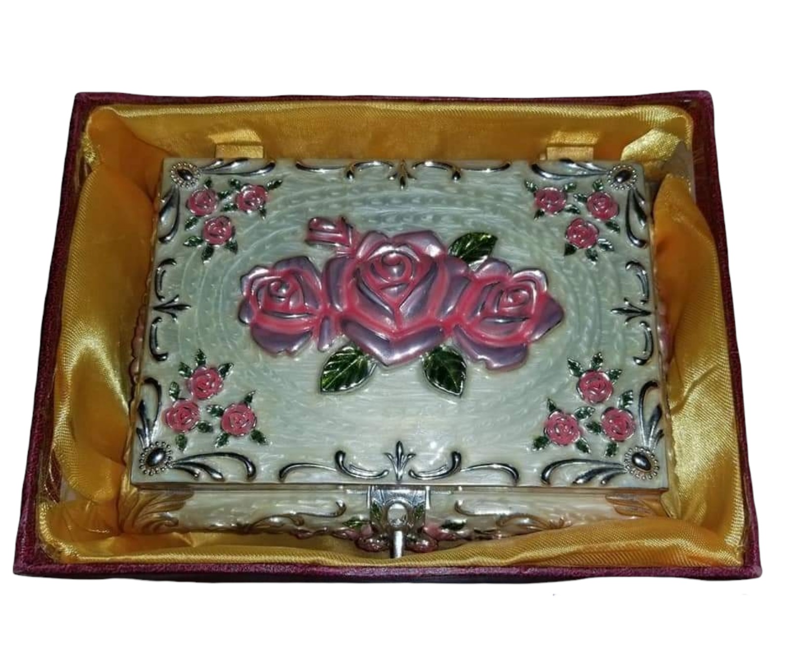 Rose Vanity Jewelry Box