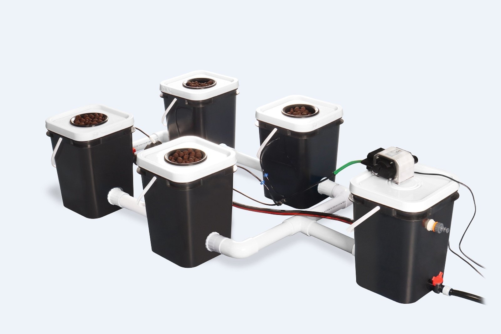 4 Site rDWC Hydroponic System