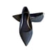 Marc Fisher Denim Pointed Toe Rock Stud Ballet Flats 6.5