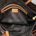 RIONI Moda Italia STN-20264 Monogram Dual Strap Leather Cascade Saddle Tote Bag