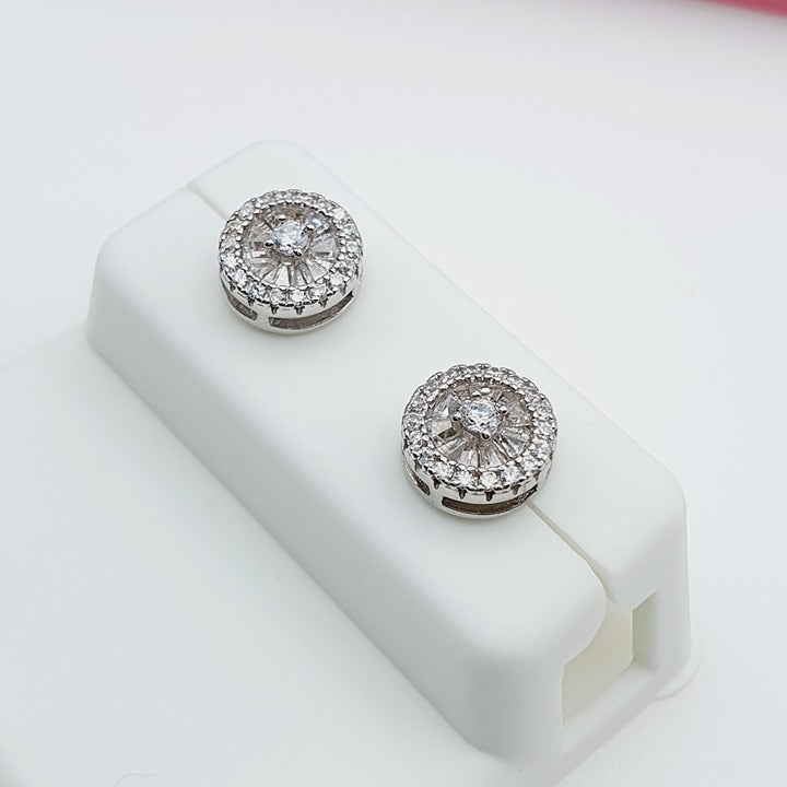 925 Sterling Silver Cubic Zirconia Earrings, U19254594