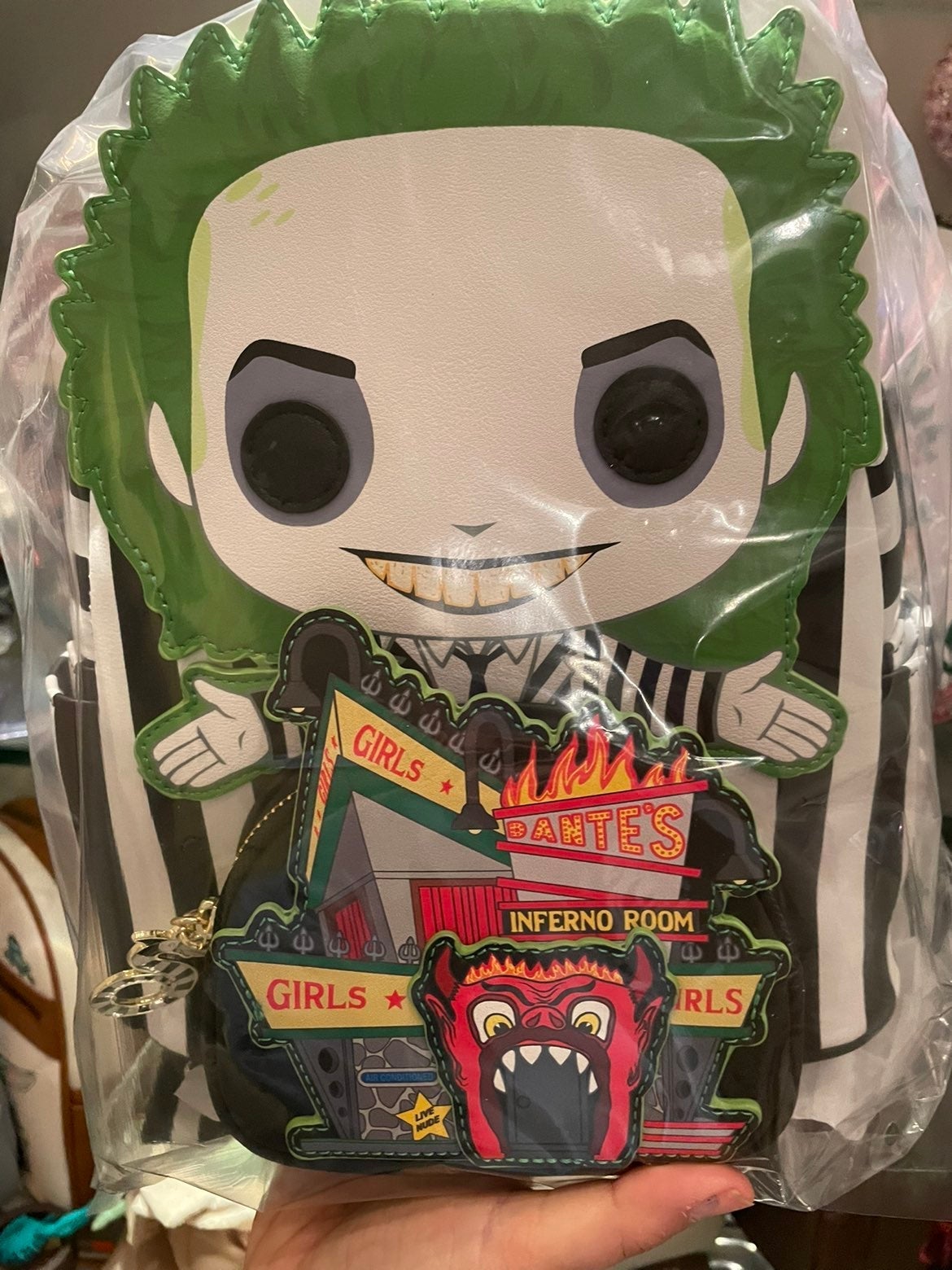 Funko Pop loungefly beetlejuice dantes inferno mini backpack