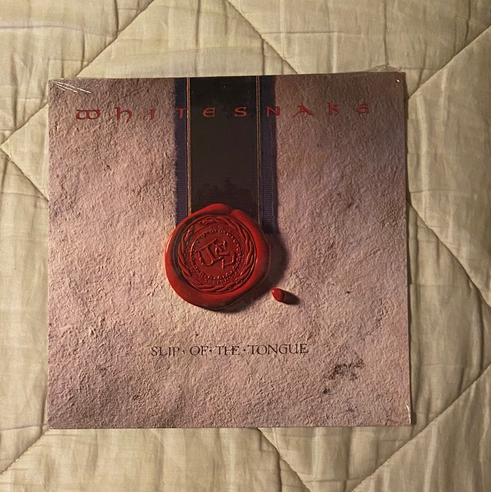 outlet on sale Whitesnake - Slip Of The Tongue Vinyl Record 1989 1st Pressing Handmade outlet on sale Whitesnake - Slip Of The Tongue Vinyl Record 1989 1st Pressing Handmade