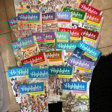 Large bundle of Highlights for Children magazines from 1995-2002