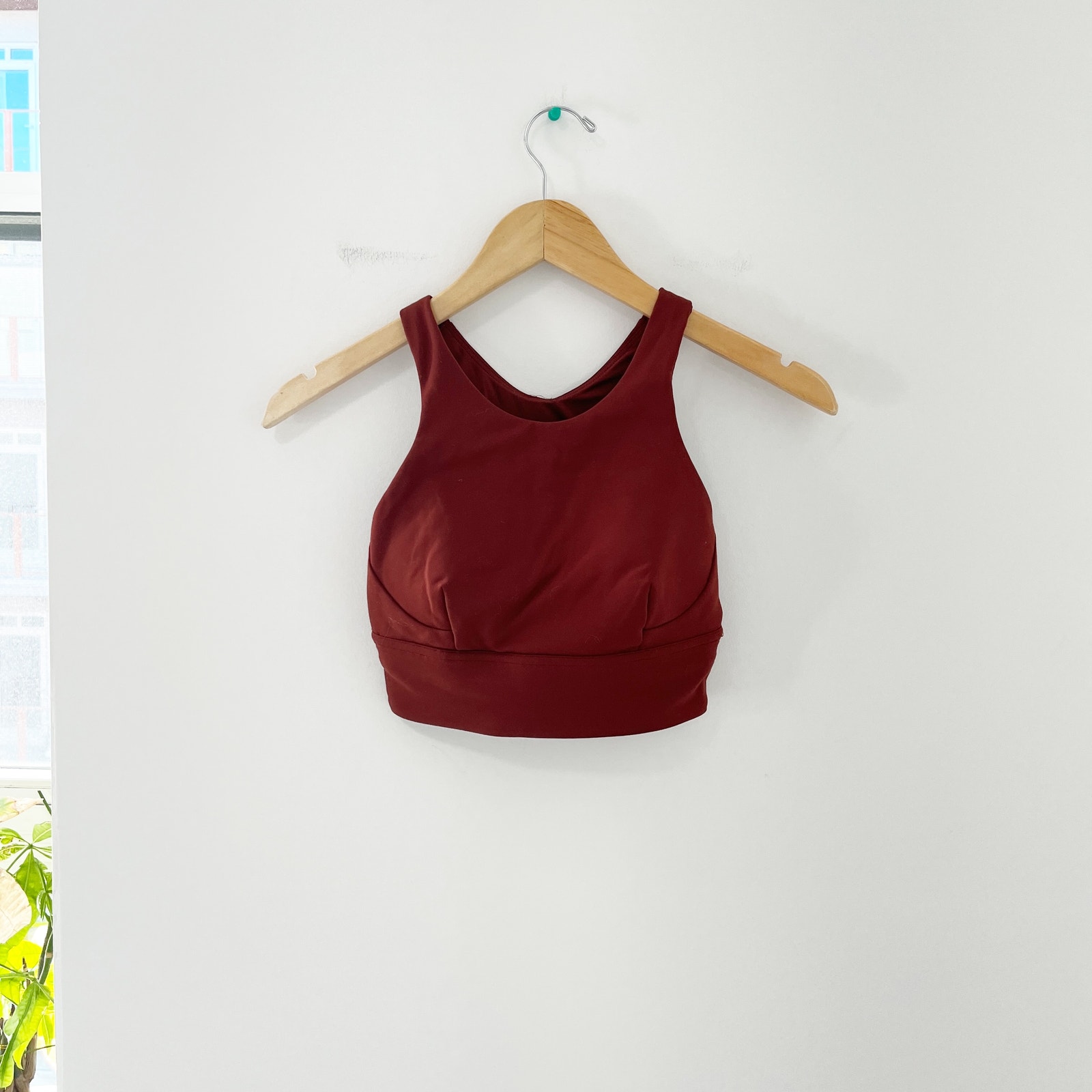 Lululemon Red High Neck Sports Bra Size 4