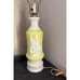 Working Aladdin Alacite Glass Charteuse Stanley “Lily of The Valley” Table Lamp
