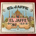 Antique Ephemera”EL JAFFE” Outer Arabic Building Cigar Label Baum-JAFFE Co.