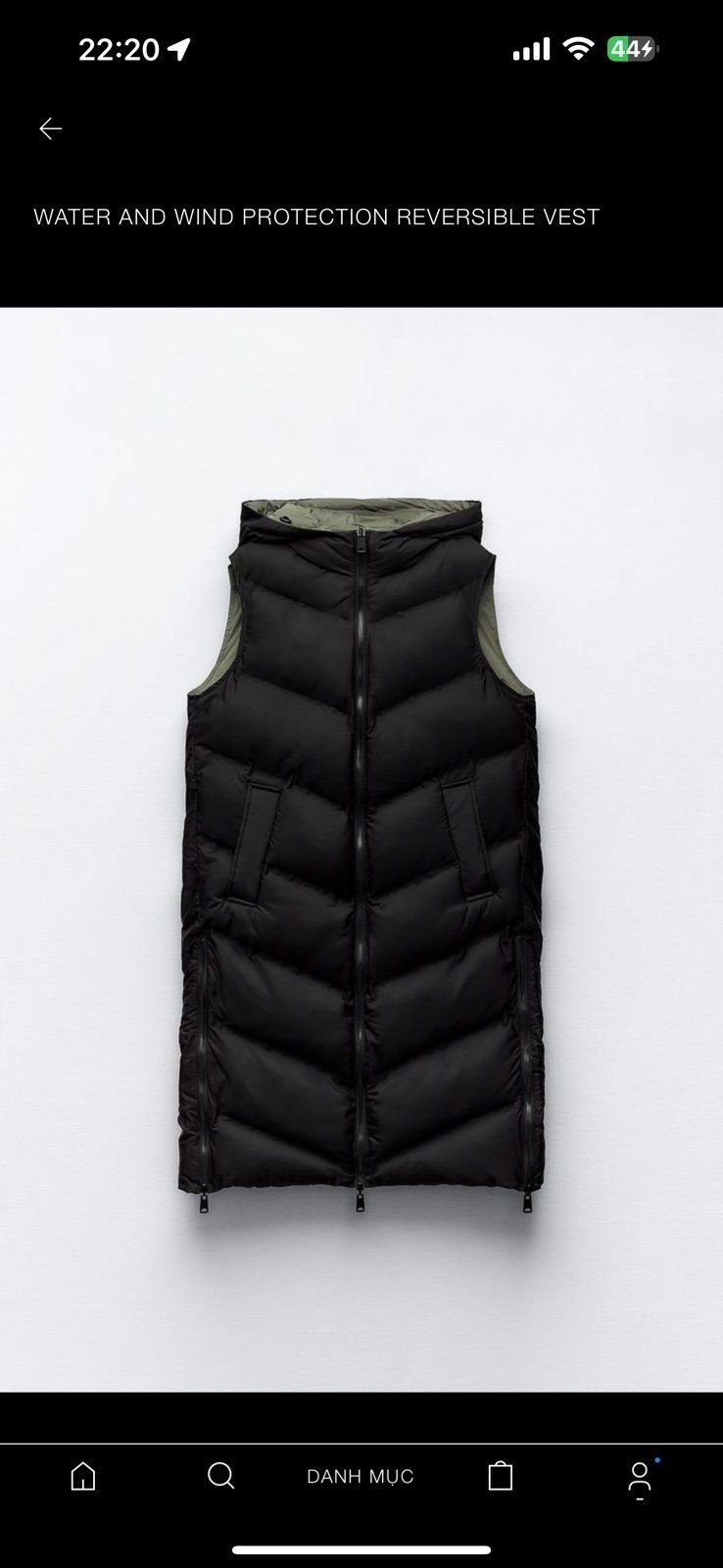 Zara jacket size XS
